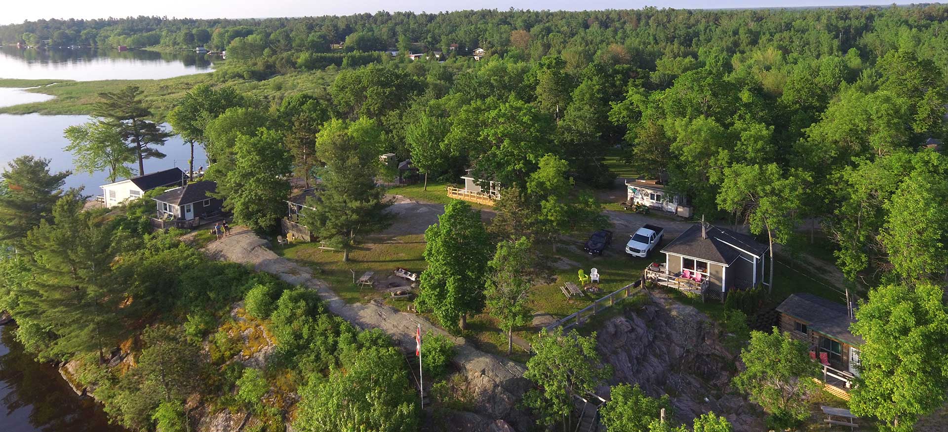 Aerial photo of West Nipissing